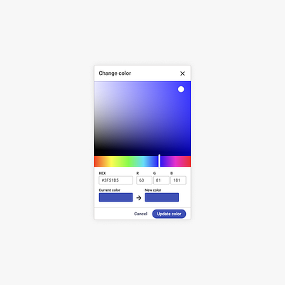 Maxxton - Color picker app color color picker colour design input saas ui