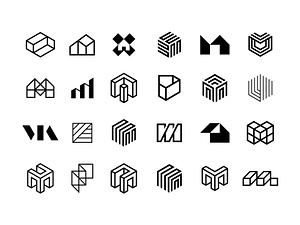 Architecture Studio Logo Exploration by Dimitrije Mikovic on Dribbble