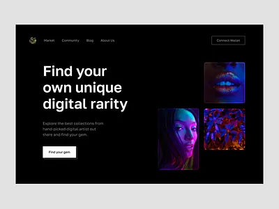 NFT Marketplace Website UI app design designinspiration inspiration mobile app mobile app designer nft product design product designer product research ui ui design ui trends uidesign uidesigner uitrends ux designer uxdesign web designer website designer wellness