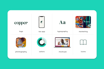 Copper Books: Design Systems branding design designguidelines designsystems figma guidelines illustration ios logo marketing mobile playbook ui uidesign uxdesign web