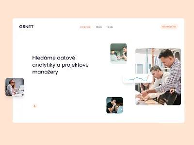 GSnet clean design ui ui design ux design