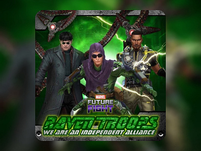 Green Goblin, Electro, Dr. Octopus - The Sinister Six #MFF android future fight game graphic design ios marvel mobile no way home rpg sinister six spiderman