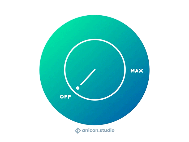 Crank it up! They won't mind! anicon animated logo design graphic design icon illustration json logo lottie motion graphics ui ux