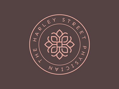 Harley Street Physician identity & website branding design illustration logo logos vector