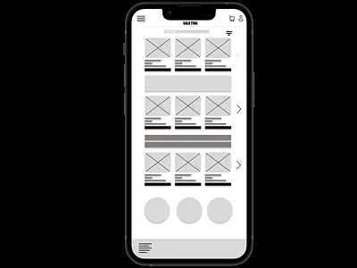 Sala Thai Delivery App- Lofi Prototype branding figma graphic design mobile ui ux