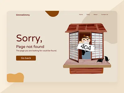Daily UI 008 - 404 Page daily ui design illustration ui user interface