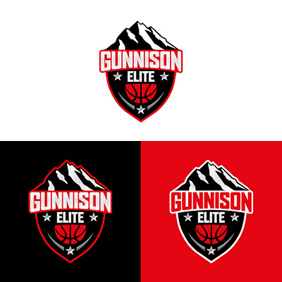 Gunnison Elite Logo app branding design graphic design icon illustration logo logo design minimal typography ui ux vector