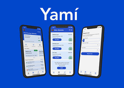 Loan Application - Yamí design loan loan app ui uidesign uxdesign