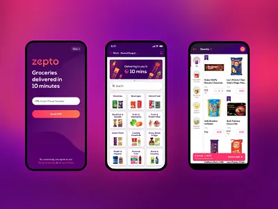 Zepto iOS App