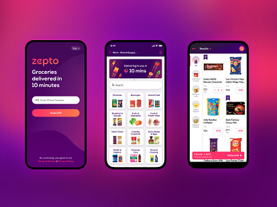 Zepto iOS App