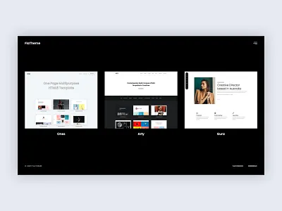 Fullscreen Slider Theme bootstrap carousel clean creative design fullscreen html5 minimal modern onepage simple slider web design web template