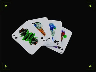 NFT Radioactive Crocs Club – 3D Playing Cards 3d 3d animation 3d illustration animation bitcoin crypto finance graphic design illustration motion graphics nft