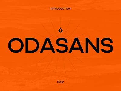 Odasans - Display Typography branding calligraphy clean design display display font font font family fonts graphic design lowercase sans sans serif sans serif typeface script serif type typeface typography uppercase