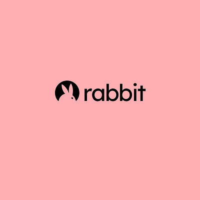 rabbit Logo branding graphic design logo