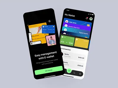Fintech App Design | Card Management animation app design bank wallet app card management credit card digital wallet e wallet e wallet apps e wallet finance finance finance app fintech fintech app mobile app mobile wallet app payment product design transfer ui ux