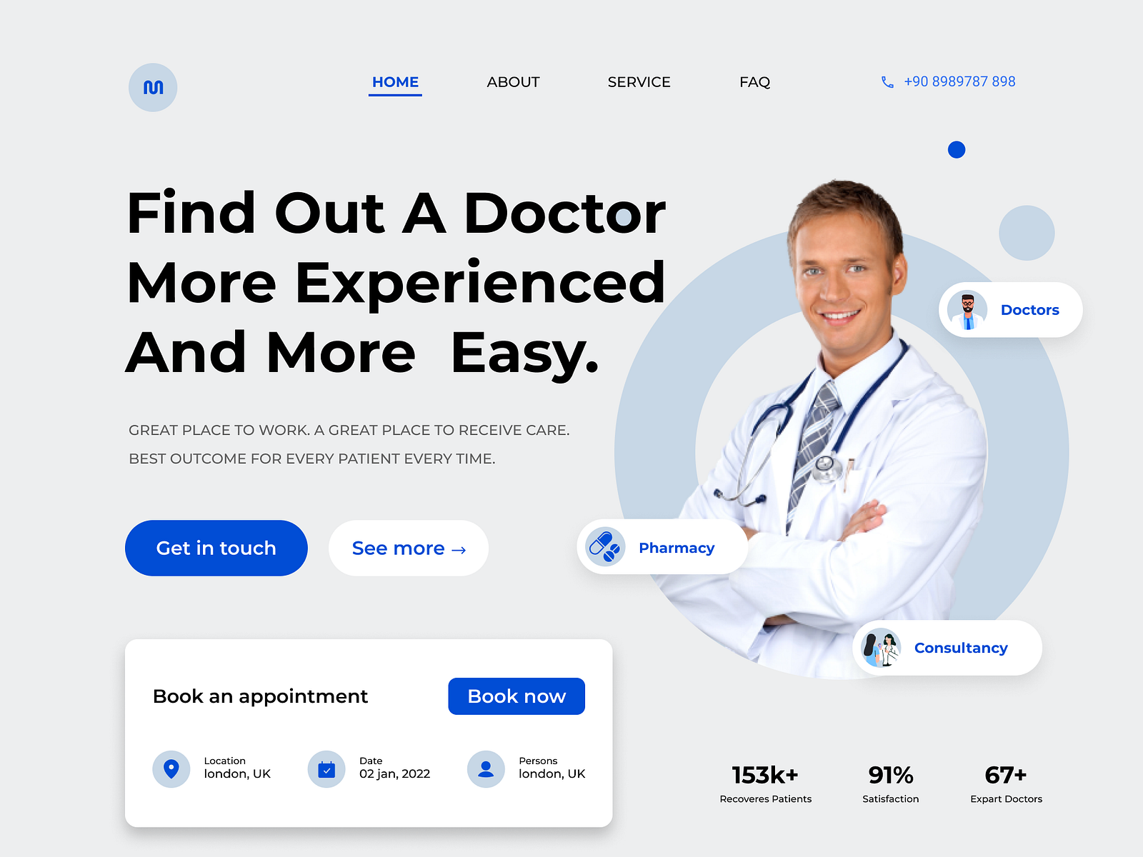 medical-website-design-by-ikram-on-dribbble