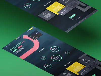 Website design for Black'Pala 3d blender branding design graphic design logo render ui