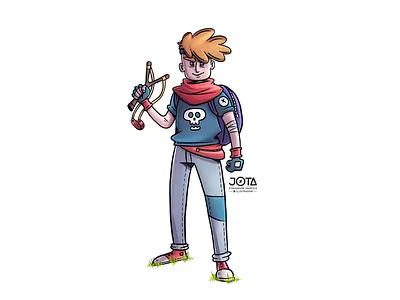 Chico explorador applepencil character design dibujo draw drawing illustration ipadpro procreate sketch