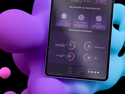 Metasquare ST crypto graphic design metaverse nft ui ui design uiux user experience design user interface design