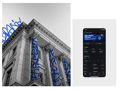 Crypto app crypto cryptocurrency homepage list markets mobile app trading wallet