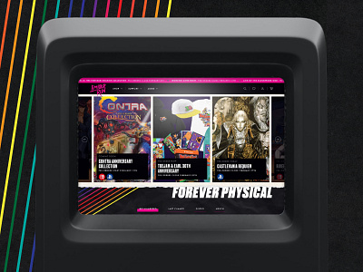Limited Run Games - Website Redesign ecommerce gaming graphic design retro shopify video games web design web dev website