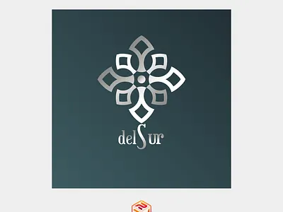 Cruz del Sur brand branding design graphic design logo vector