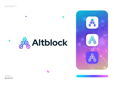 isometric logo - Fintech logo - blockchain logo - A monogram a logo blockchain branding creative logo crypto cryptocurrency ecommerce fintech logo logodesign logomark modern logo nft logo tech technology