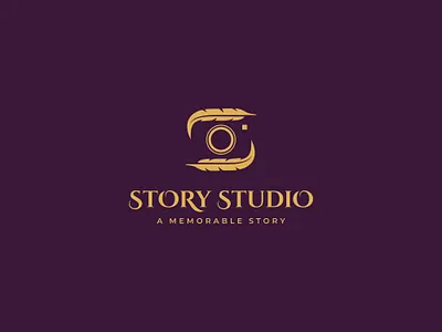 Story Studio Logo 99designs camera design film flash focus lens logo luxury photo photography picture studio writer
