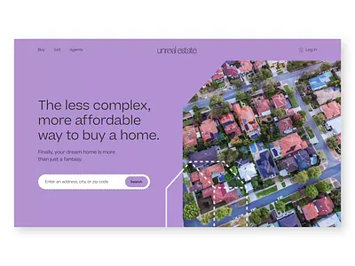 A New Era of Unreal Estate after effects agent animation app buy company design favorites home houses illustration like logo map real estate saved search ui ux web