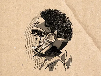 Mrs robot 🤖 3d animation artist branding character design digital art digital painting graphic design illustrate illustration logo paint painting robot sketch ui vector