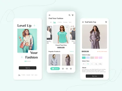 E-Commerce Mobile App Design clean designinspiration ecommerce ecommerce mobile app ecommerce mobile ui ux design fashion fashion app girls fashion ios minimal mobile app design online fashion mobile app ui ux design wo commerce women ecommerce women fashion