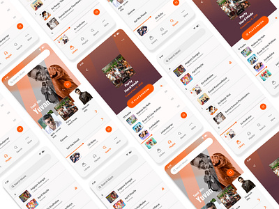Music Player Mobile App Design branding graphic design music player ui