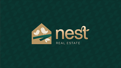 Nest Realty branding design identity logo logo design real estate realty visual