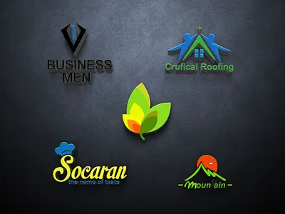 LOGO MOCKUP graphic design logo vector