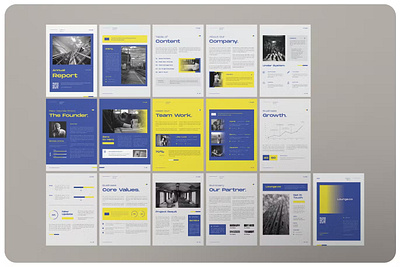 Free Annual Report a4 adobe annual report brochure business catalog clean company indesign layout lookbook magazine minimalist print professional report design report template template usletter workbook