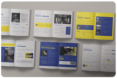 Free Annual Report a4 adobe annual report brochure business catalog clean company corporate indesign lookbook magazine minimalist print professional report design report template template usletter workbook