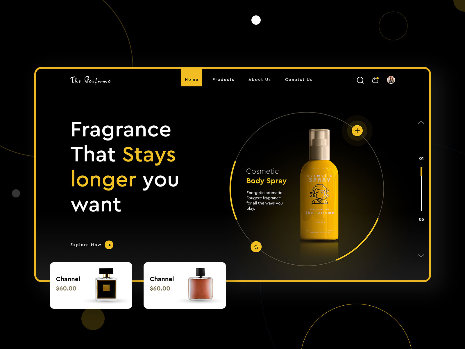 Online Perfume Store Landing Page Design cosmetics ecommerce frangance landing page online shopping perfume perfume website perfumes perfumestore perfumeweb ui ui design uidesign uiux ux uxdesign web ui webdesign website website design