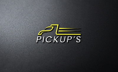 Logo-Design-Pickup-Van-Vehicle-Auto-Car-Dealer-Service-Truck auto automotive branding business car dealer design graphic design illustration logo logo design pickup service strong truck truck logo unique van vector vehicle