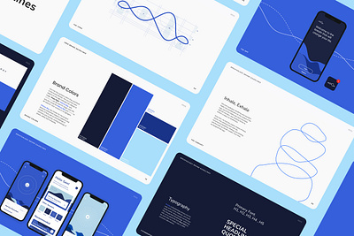 Breathing App - Brand Guidelines brand guidelines branding branding identity breathing guidelines logo logo guidelines meditation app mindfulness typography