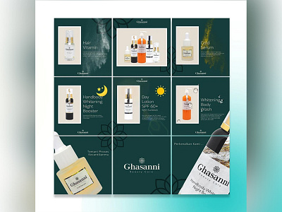Instagram Puzzle for Ghasanni branding content content creator design graphic design instagram instagram content instagram post instagram puzzle social media