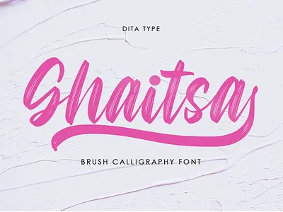 Ghaitsa - Calligraphy Font branding design font fonts graphic design logo logotype typography ui