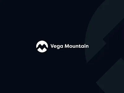 V and M and Mountain Logo Concept branding creative creative logo graphic design hill identity illustrator letter logo logo inspirations logo mark m letter minimal mountain single smart logo v letter vector visual design white