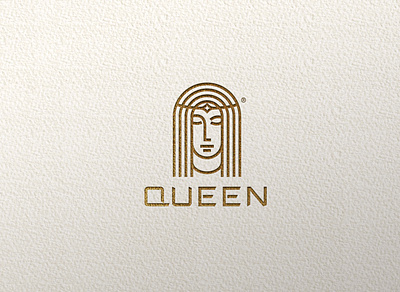Queen Logo animation branding illustration logo mobile typography vector