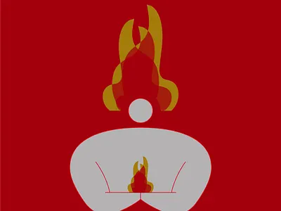 Meditating 2 / Illustration art design graphic design illustration