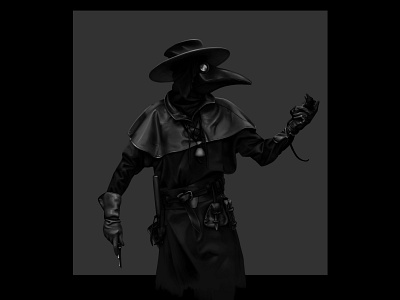 Plague doctor artist artwork design digital digital art digital artist digital painting doctor doctors graphic design healer illustration past plague plague doctors plague healer plaguedoctors