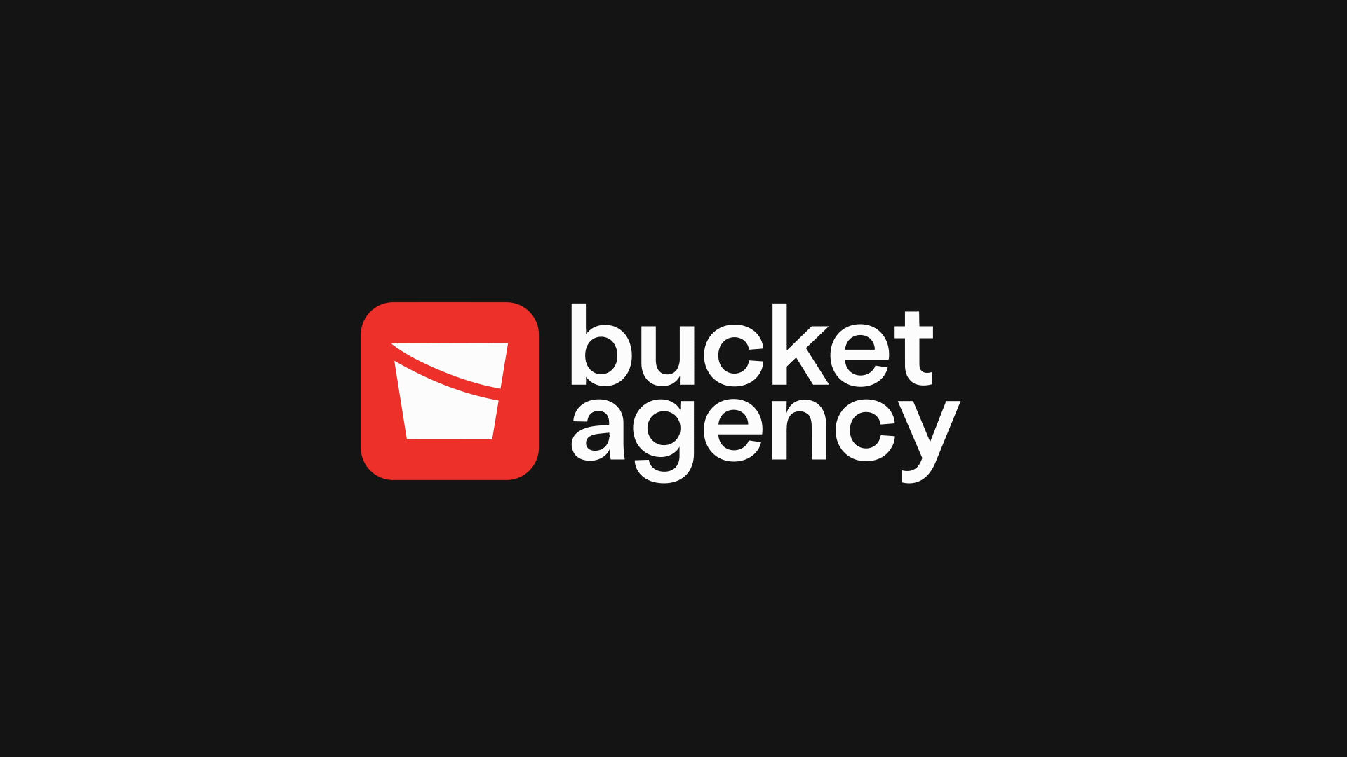 Bucket Agency Logo Animation ae after effects animation branding design logo motion motion design