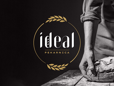 Ideal Brand Identity badge bakery brand brand identity branding bread logo logo design logo designer vector wheat