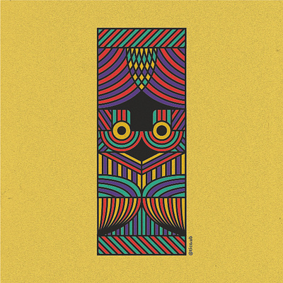 Totem / Illustration art design graphic design illustration