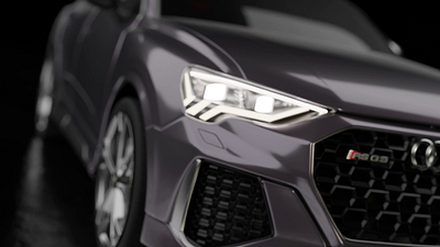 AUDI RS Q3 3d audi automotive blender blender3d car cgi cyclesrender graphic design motion graphics rsq3