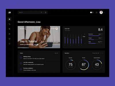 Nimbalance design inspiration inteface ui ux